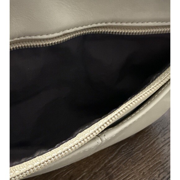 Coronado Leather Concealed Carry Purse Lock w/ 2 Keys Hobo Tan Zipper Pocket EUC - Picture 12 of 16